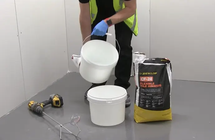Powdered Adhesives for Tiles