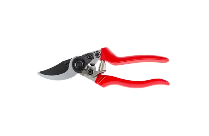 Bypass Pruners feature two blades that pass each other like scissors when used.